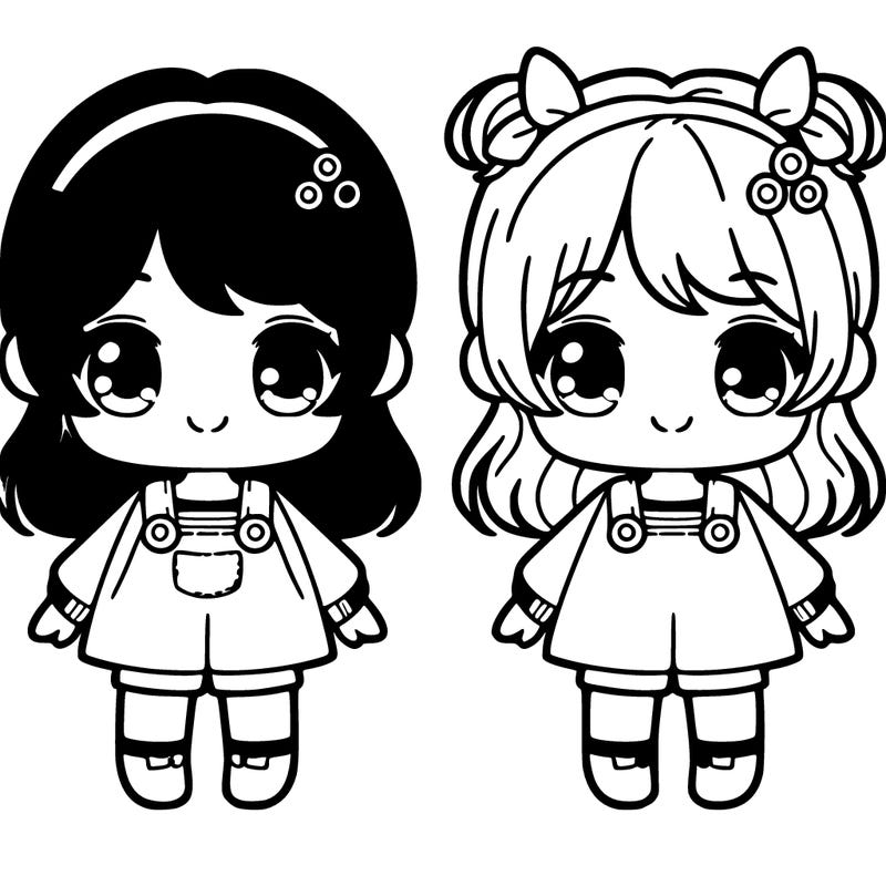 simple cute girl
