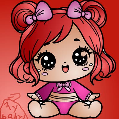 cute baby girl