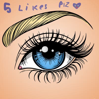 a beautiful eye