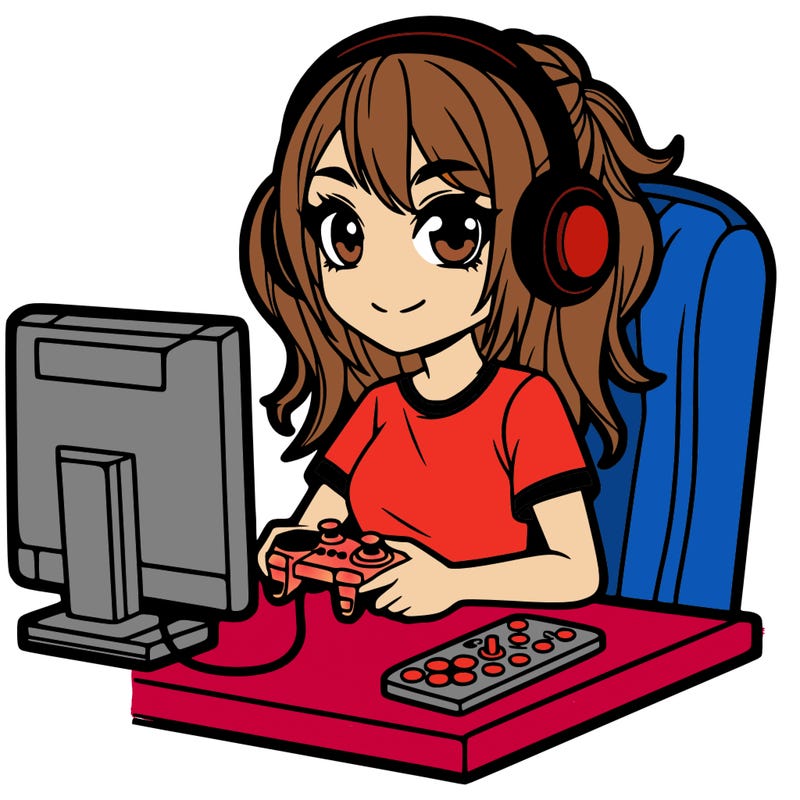 girl gaming