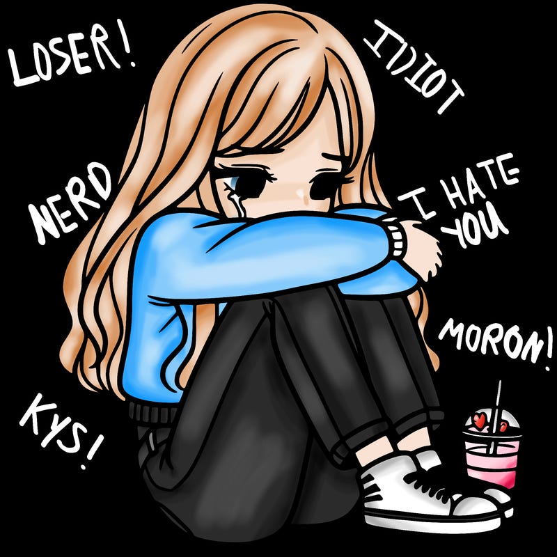 a girl  after a breakup