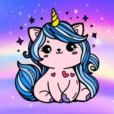 unicorn cat