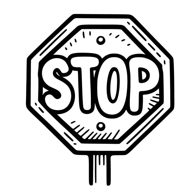stop sign