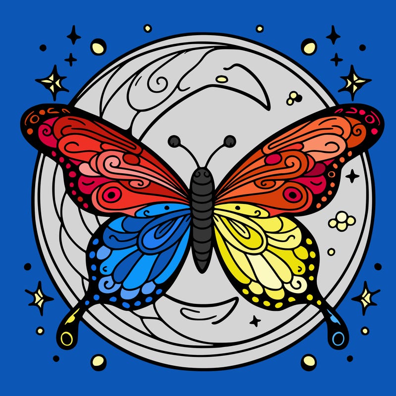 moon butterfly