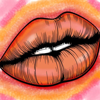 realistic lips