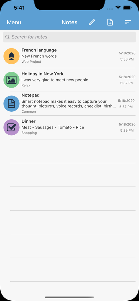 Notepad: notes, checklist Pro - Productivity App | MWM