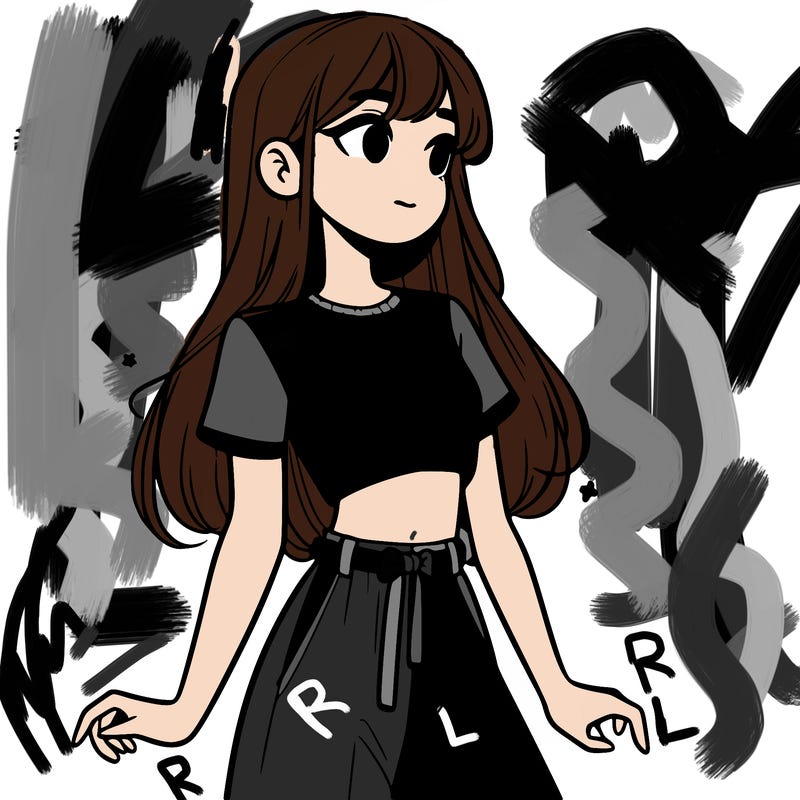 girl in a cute crop top