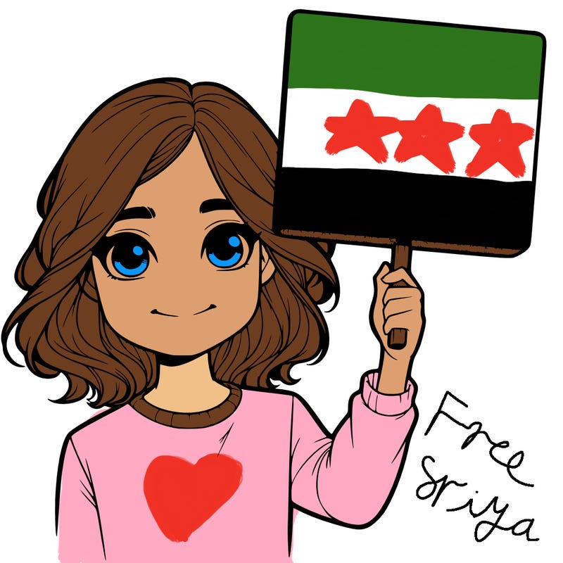 realistic girl holding up a sign