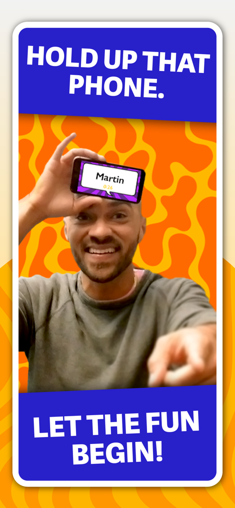 Jesse Williams playing the BLeBRiTY Charades party game