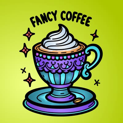 fancy coffee
