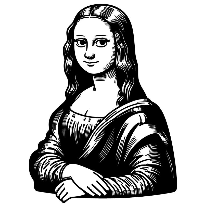 realistic mona lisa