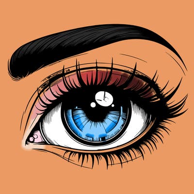 realistic eye