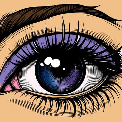 realistic eye