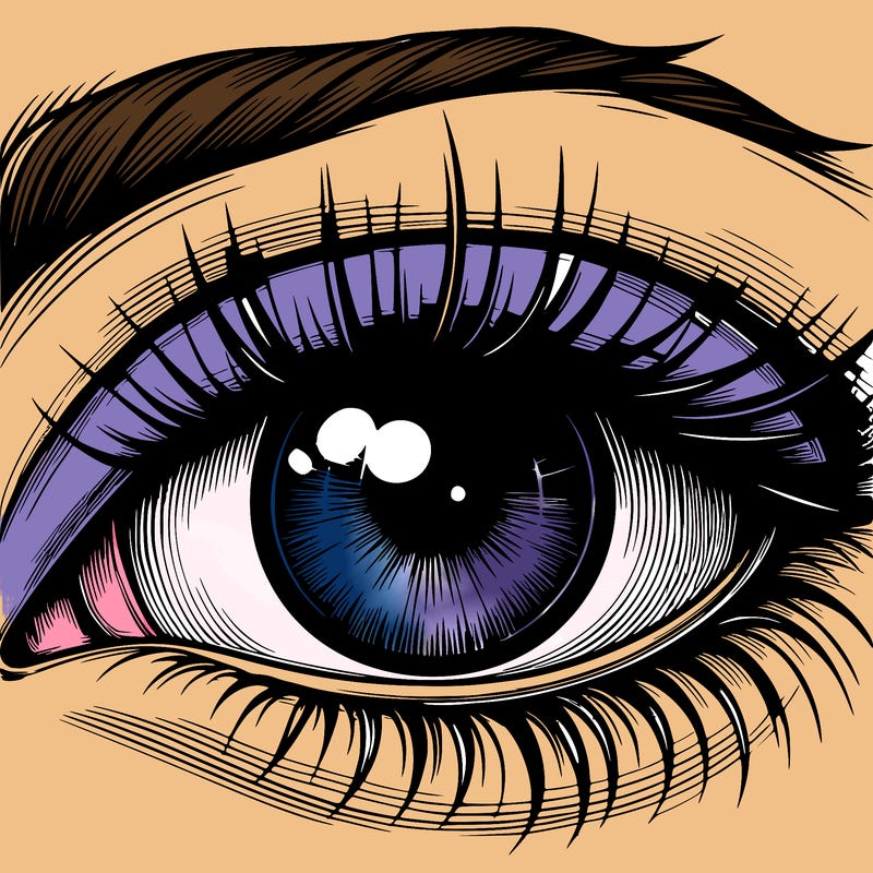 realistic eye