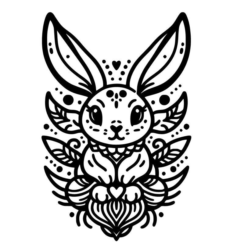 bunny tattoo