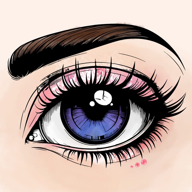 realistic eye