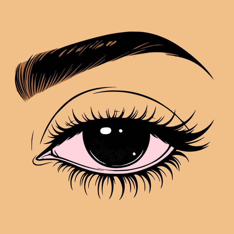 eye closed realistic