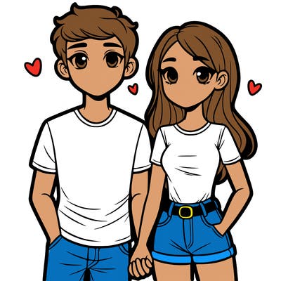 boyfriend and girlfriend