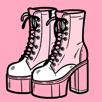 boots with a heel bottom