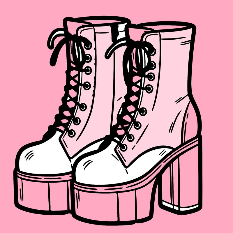 boots with a heel bottom