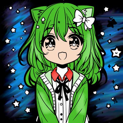 manga character cute