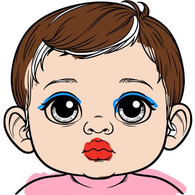 realistic baby