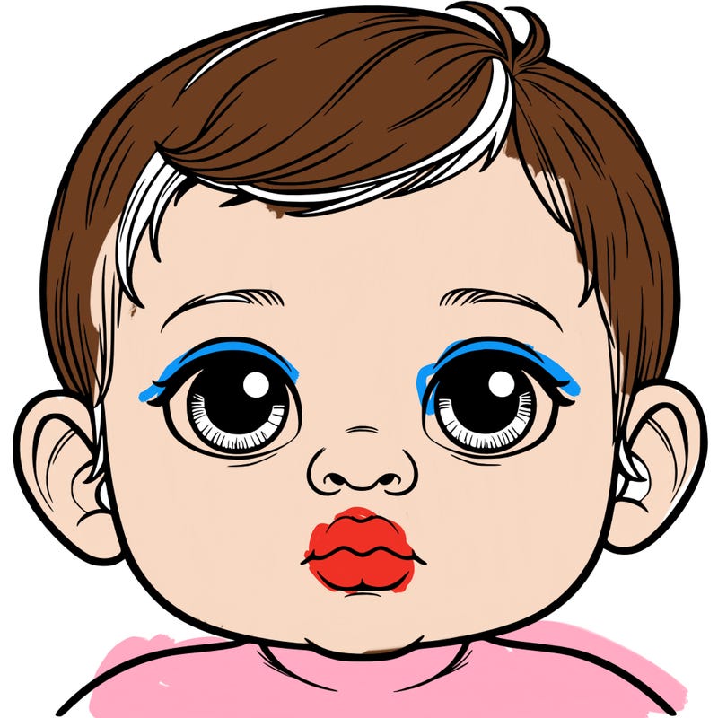 realistic baby