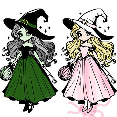 beautiful wicked witch. from wicked