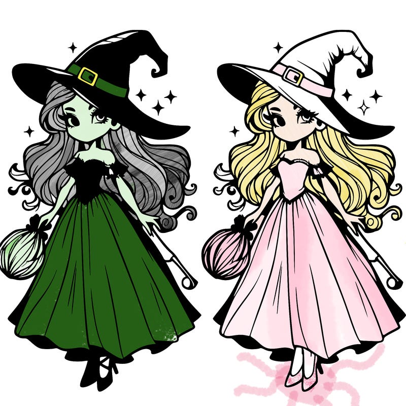 beautiful wicked witch. from wicked