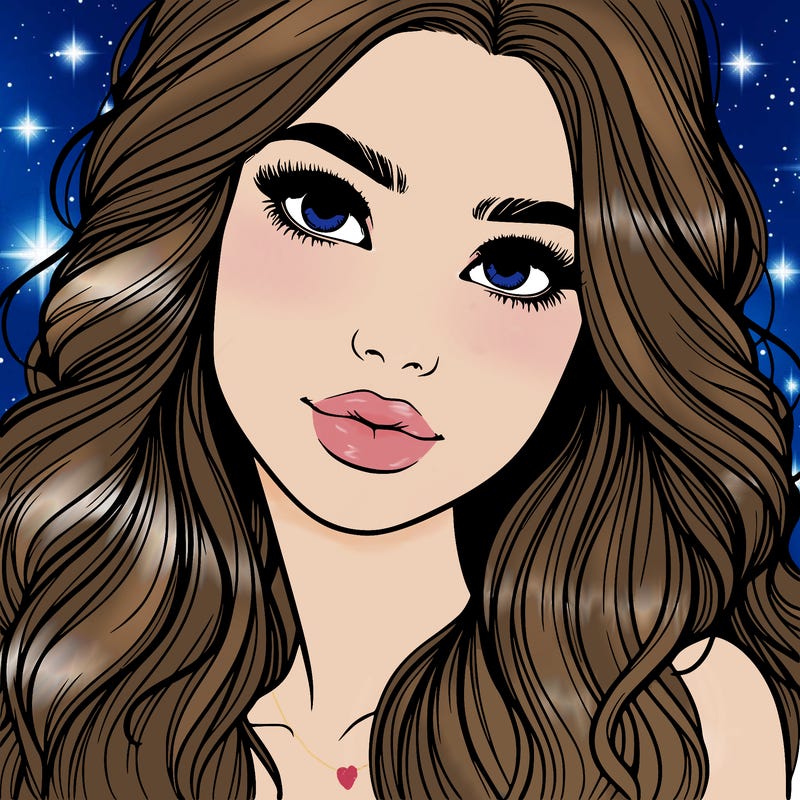 beautiful realistic girl