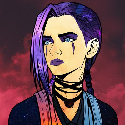 jinx from arcane realistic