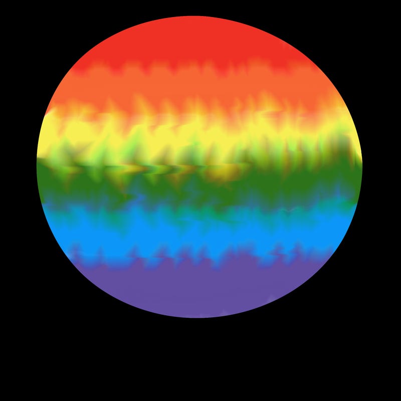 a plain circle with nothing else