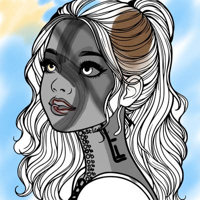 beautiful realistic girl