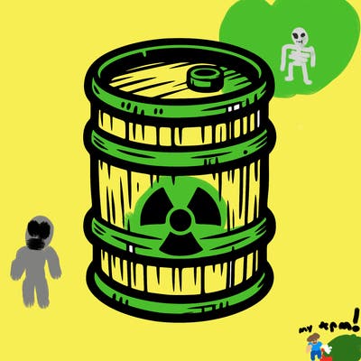 radioactive barrel
