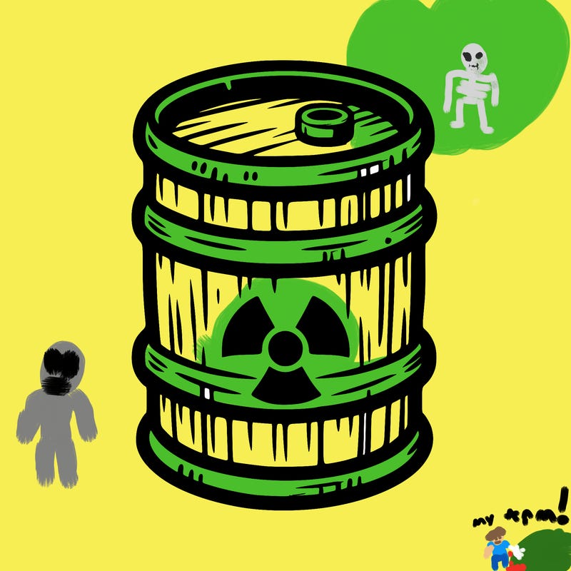 radioactive barrel
