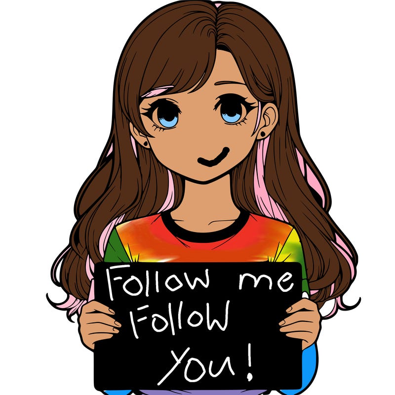 realistic girl holding a sign