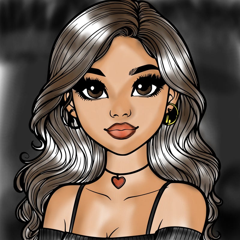 realistic pretty girl