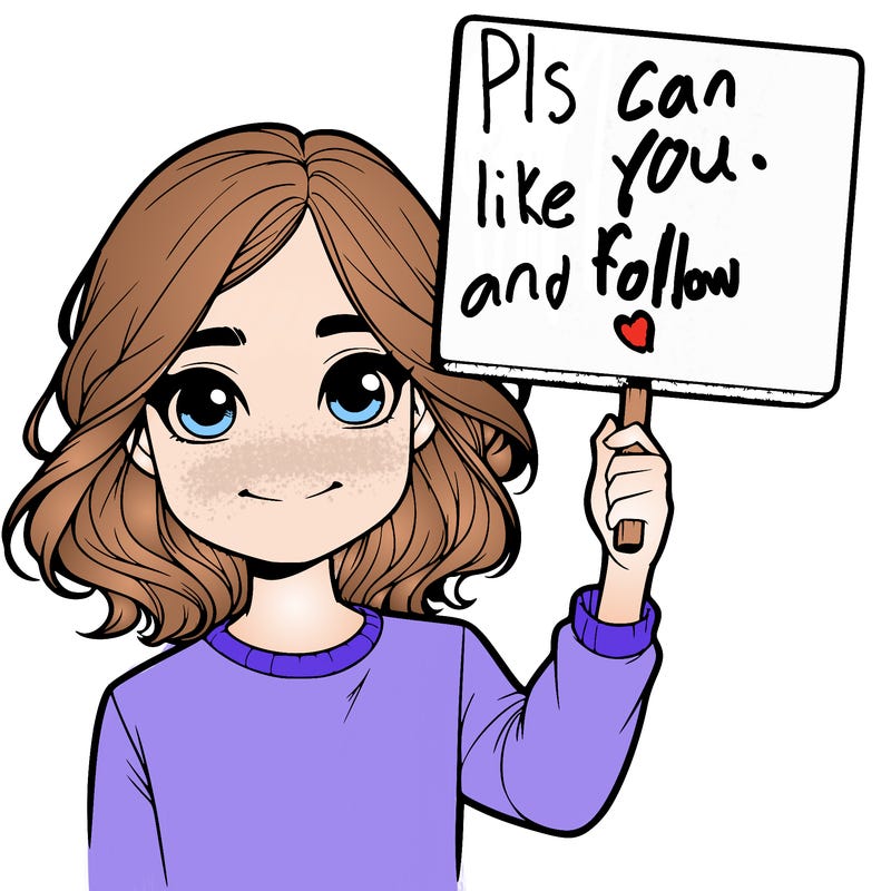 realistic girl holding up a sign