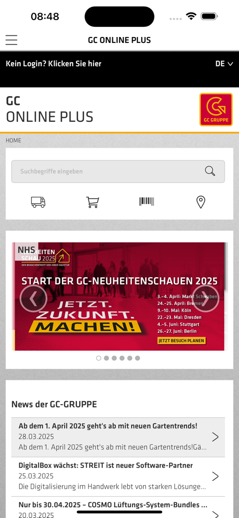 GC - Shopping App | MWM