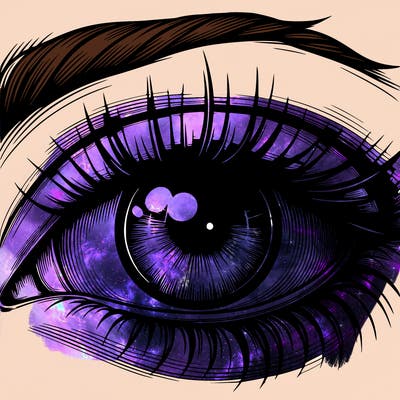 realistic eye