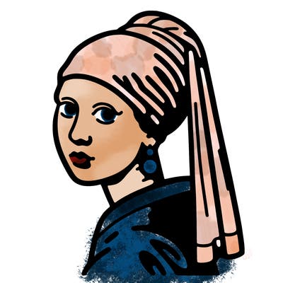 girl with the pearl earring painting
