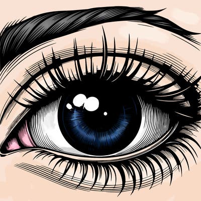 realistic eye