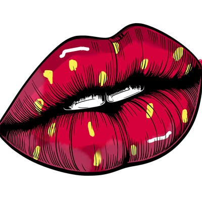 realistic lips