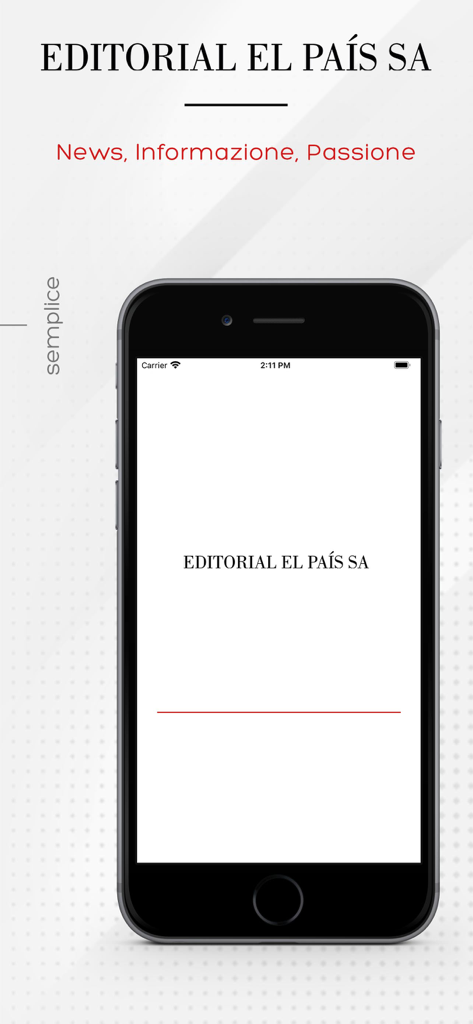 Splash screen of the Kiosco UH mobile app by Editorial El Pais SA