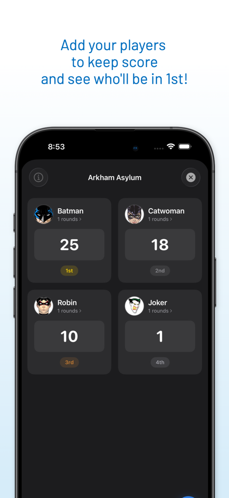 Scoreboard: Game Night - Utilities App | MWM