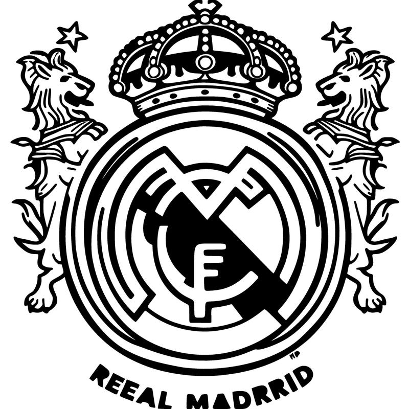 real madrid c.f logo
