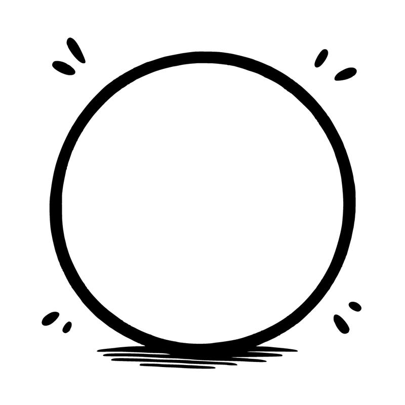 circle with nothing around it