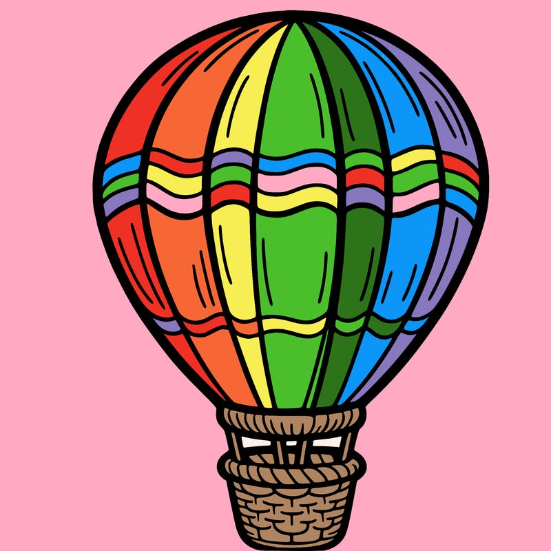 hot air balloon
