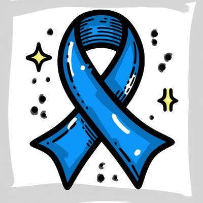 ribbon symbol of national breast cancer awareness month