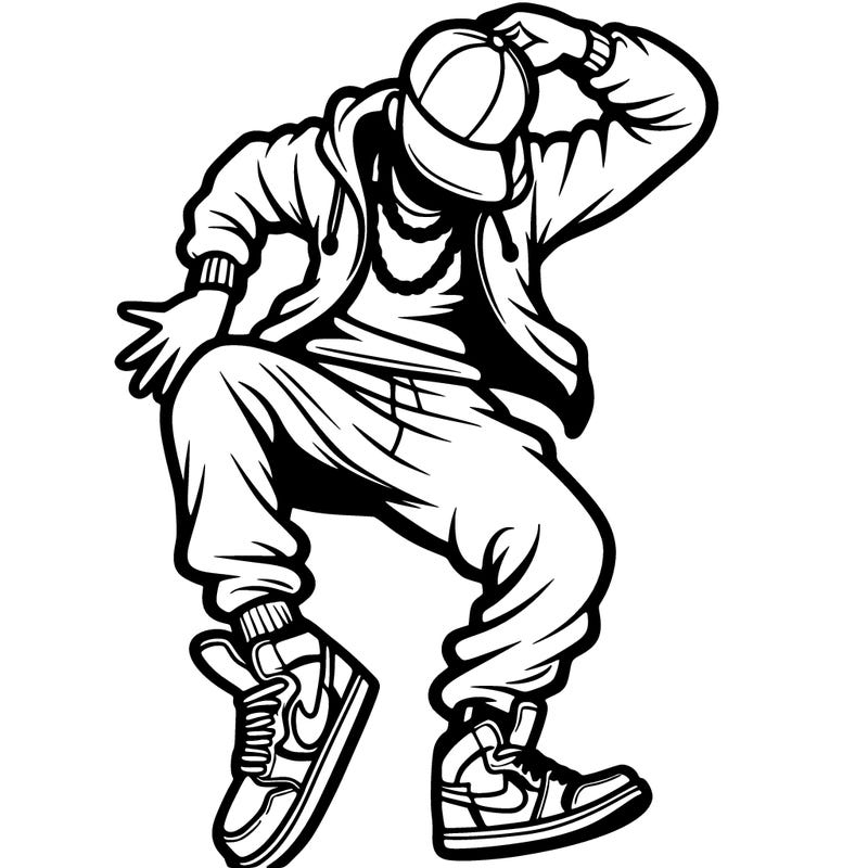 a hip hop dancer